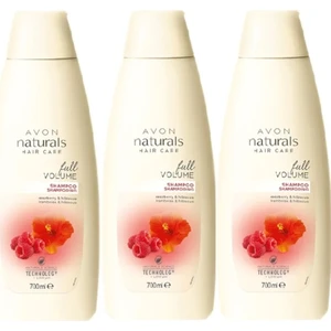 Naturals Frambuaz ve Hibisküs Özlü Şampuan 700 ml x 3