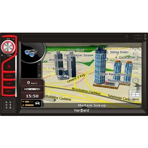 Hr-Nd624 Double Oto Teyp-Bluettoth-Sd Cart- Cd - Navigasyon- Am Ve Fm Radıo-4X50 Watt