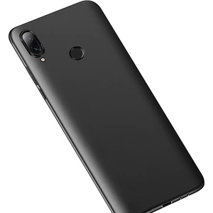 Meizu Note 9 Kamera Korumalı Fit Silikon Kılıf AL-31019 Siyah