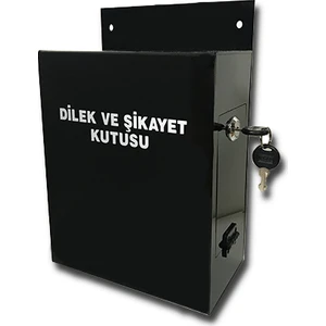 Pleksi Istek Öneri Dilek Şikeyet Kutusu Büyük Boy