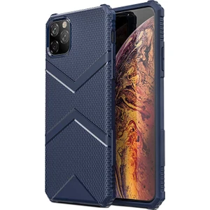 Case 4U Apple iPhone 11 Pro Kılıf Darbeye Dayanıklı Kenar Silikon Arka Kapak Hank Lacivert
