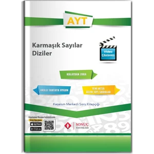 Sonuç Yayınları  AYT Karmaşık Sayılar Diziler