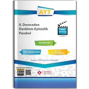 Sonuç Yayınları  AYT II. Dereceden Denk. Eşitsizlik Parabol 2021