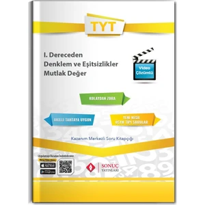Sonuç Yayınları  TYT  I.Dereceden Denklem ve Eşitsizlikler Mutlak D