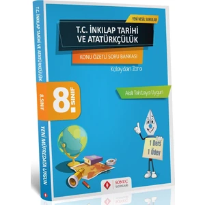 Sonuç Yayınları 8.Sınıf İnkılap Tarihi ve Atatürkçülük Set