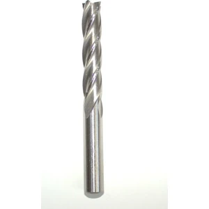 Uzun Hss Dört Ağızlı Parmak Freze 8 mm Şaft 10 mm