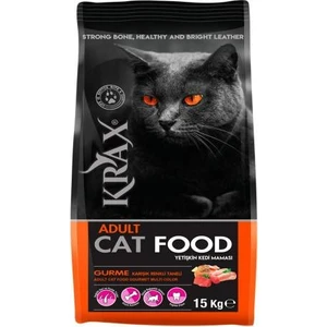 Gurme Renkli Taneli Yetişkin Kedi Maması 15 kg