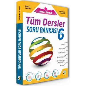 Damla Yayınevi Akıllı  Tüm Dersler Soru Bankası 6. Sınıf