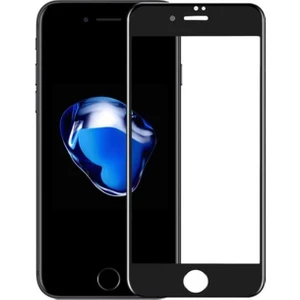 Apple iPhone 7/8 5D Temperli Cam Ekran Koruyucu Tam Kapatan 9H Temperli Cam Siyah