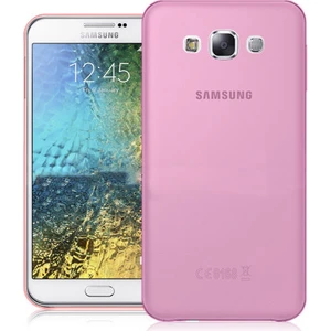 Samsung Galaxy J7 Core Kılıf Tam Koruma Silikon Kılıf + Koruyucu Cam Pembe