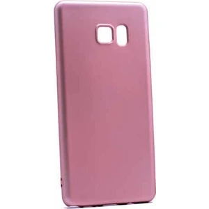 Samsung Galaxy Note Fan Edition FE Kılıf Mat Silikon Kılıf Kapak Rose Gold