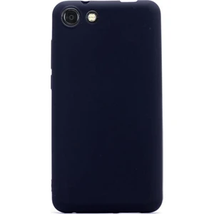Vestel Venüs V4 Kılıf Premier Mat Silikon Kılıf Slim Fit + Koruyucu Cam Siyah
