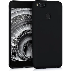 Xiaomi Mi A1 Kılıf Premium Mat Silikon Kılıf Slim Fit Siyah