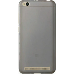 Xiaomi Redmi 5A Silikon Kılıf + Temperli Cam Gri