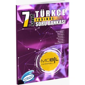 Mobil Yayıncılık 7. Sınıf Türkçe Fasikül Soru Bankası