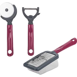3 Parça Vişne Doğrayıcı Set