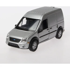 1:36 Diecast Çek-Bırak Ford Transit Connect -Gri
