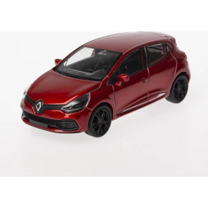 1:36 Ölçek Diecast Çek-Bırak Renault Clio Rs -Kırmızı