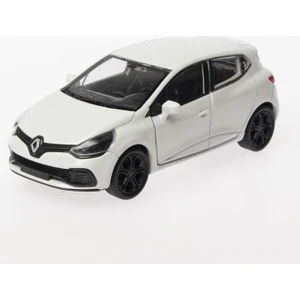1:36 Ölçek Diecast Çek-Bırak Renault Clio Rs - Beyaz