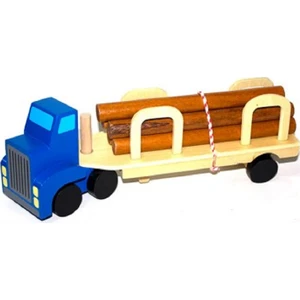 Ahşap Blok Taşıyıcı Tır - Cars Transporter