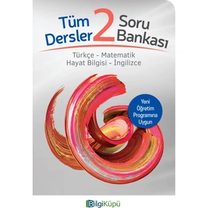 Tudem Yayınları Bilgi Küpü 2. Sınıf Tüm Dersler Soru Bankası (Türkçe-Matematik-Hayat Bilgisi-İngilizce)