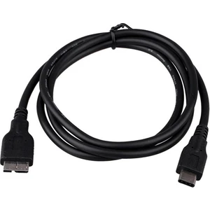 type c usb 3.1 to mikro usb B harici harddisk kablosu 1m