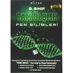 Bilfen Yayınları 8. Sınıf Fen Bilimleri Tam Ölçme
