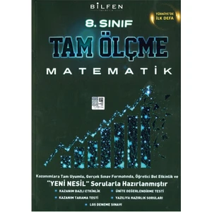 Bilfen Yayınları 8. Sınıf Matematik Tam Ölçme Yeni