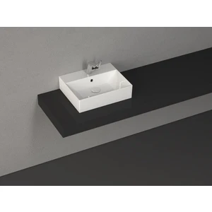 Sistemaz Frame  Tezgahüstü Beyaz Lavabo 50 x 42 cm