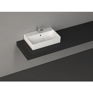 Sistemaz Frame  Tezgahüstü Beyaz Lavabo 60 x 42 cm