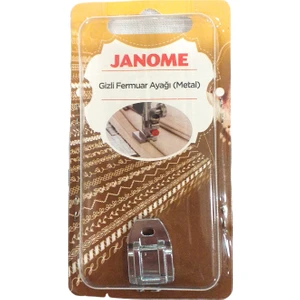 Janome Gizli Fermuar Ayağı (Metal)