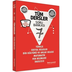 Tercih Akademi  7. Sınıf Tüm Dersler Soru Bankası