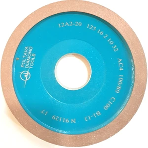 Çetin Diamond Karbür Bileme Takım Bileme 12A2-20 x 125 x 10 mm