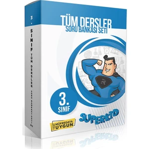 Referans Yayınları Superkid 3. Sınıf Tüm Dersler Soru Bankası (Kutulu Set)