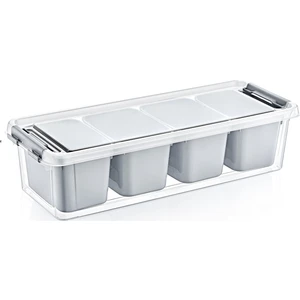 Cepavm Grand 4 Bölmeli Derin Organize Kutu 3,5 Lt