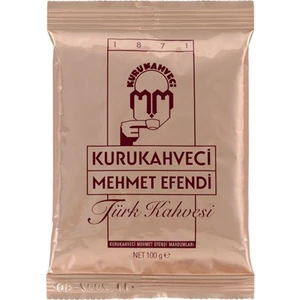 Kurukahveci Mehmet Efendi Türk Kahvesi̇ 100gr 5 Adet