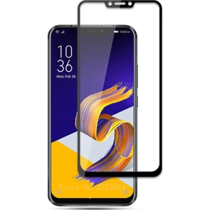 Asus Zenfone 5 ZE620KL Tam Kaplayan Çerçeveli Tempered Ekran Koruyucu - Siyah