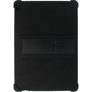 Lenovo Tab M10 10.1 Tablet TB-X605L TB-X605F Standlı Silikon Kılıf - Siyah