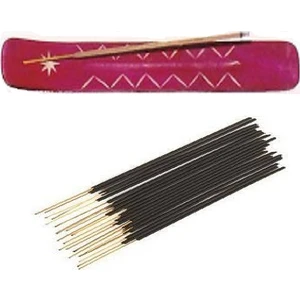 Renkli Tütsülük ve 20 Stick Çiçek Kokulu Tütsü