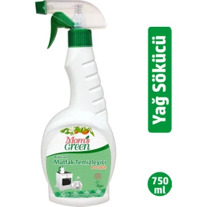 Mom's Green Bitkisel Portakallı Yağ Sökücü Mutfak Sprey 750 ml