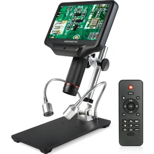 AD407 3D HDMI Dijital Mikroskop 7 Inç LCD Ekran Smd Elektronik Tamir Cihazı