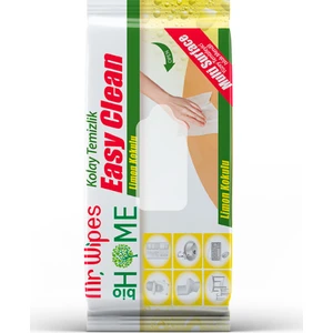 Mr Wıpes Easy Clean Temizleme Mendili Limon Kokulu 40 ADET-1205004