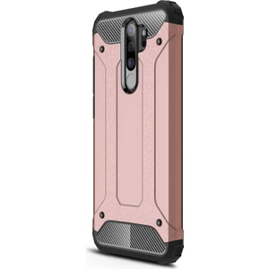 Xiaomi Redmi Note 8 Pro Kılıf Rugged Armor Rose Gold