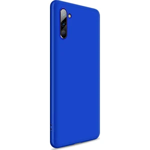 Samsung Galaxy Note 10 Kılıf Double Dip 360 Protective Mavi