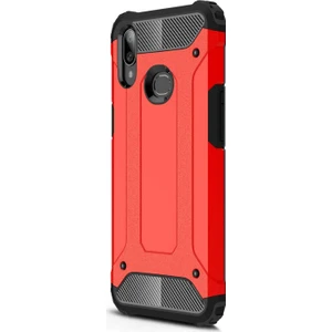 Samsung Galaxy A10s Kılıf Rugged Armor Kırmızı