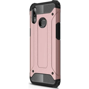 Samsung Galaxy A10s Kılıf Rugged Armor Rose Gold