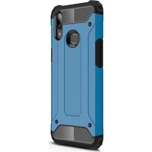 Samsung Galaxy A10s Kılıf Rugged Armor Mavi