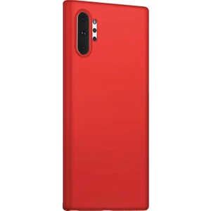 Matte Silicone Samsung Galaxy Note 10 Plus Kılıf Kırmızı
