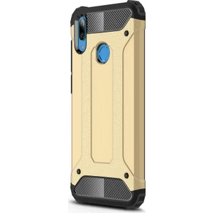 Huawei Y7 2019 Kılıf Rugged Armor Gold