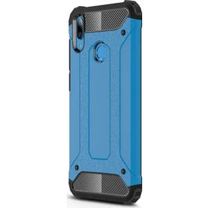 Huawei Y7 2019 Kılıf Rugged Armor Mavi